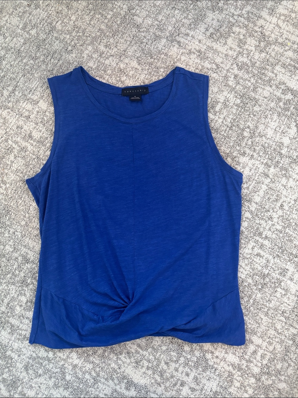 Sanctuary Twist-Hem Jersey Tank